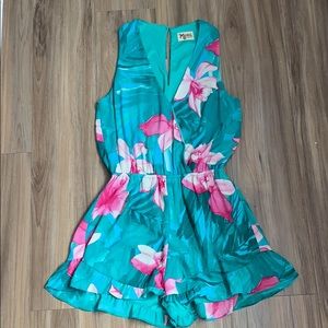 Show Me Your Mumu Floral Romper
